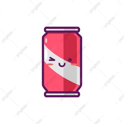 Soda Can Vector Hd Png Images Illustration Of Cute Soda Can Icon
