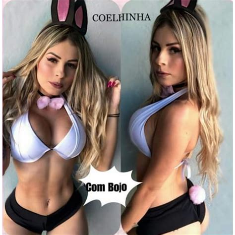 Fantasia Sexy De Coelhinho Shopee Brasil