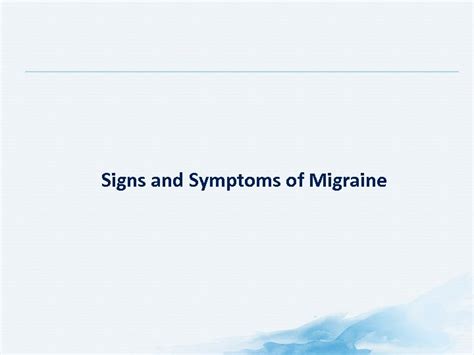Know Migraine Pain Migraine Module Development Committee