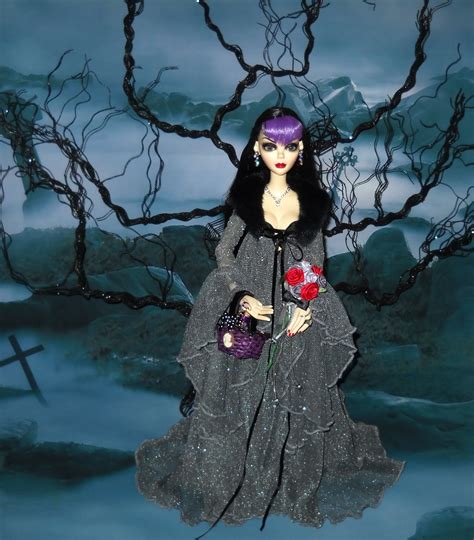 Evangeline Ghastly Resin Doll Grave Concerns Barbie Go Evangeline