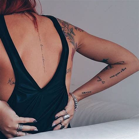 The tattoo placement is everything when deciding to get an armband tattoo. CHIARA on Instagram: "Mood #inkedgirls " | Back tattoo ...