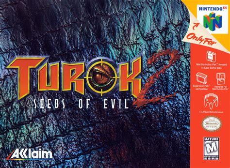 Turok 2 Seeds Of Evil Nintendo 64 Game