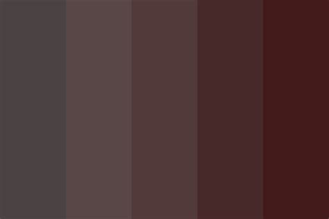 Grey To Brown Color Palette