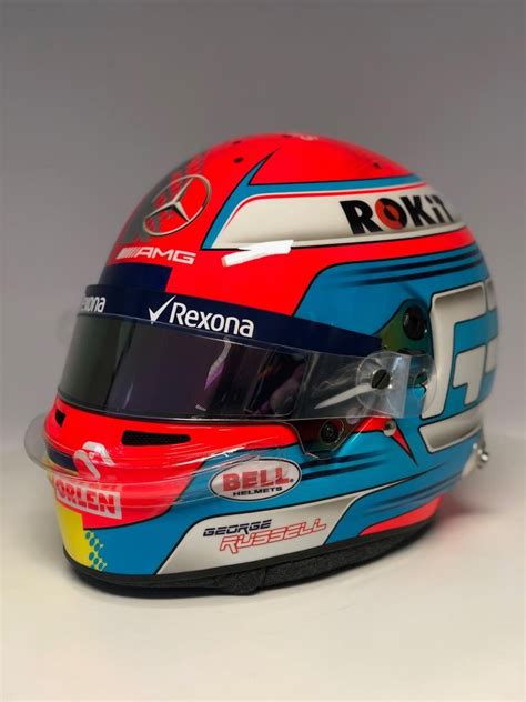 George william russell (born 15 february 1998) is a british racing driver currently competing in formula one, contracted to williams. Behind the Design of George Russell's Special Edition Helmet | Between Racing Lines