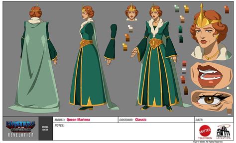 Queen Marlena Character Sheet Motu Revelation By Michaelxgamingph On