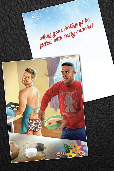 gay christmas cards by paul richmond — gay greeting cards by kweer cards