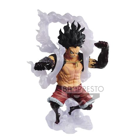With the beasts inhabiting the island every gear of luffy sees a specific property of the gomu gomu no mi coming into play. BANPRESTO One Piece Figure King of Artist The Monkey D ...