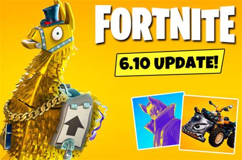 The hub island portal layout has been updated to accommodate recent updates. Fortnite update 6.10 Time Revealed: Patch notes and ...