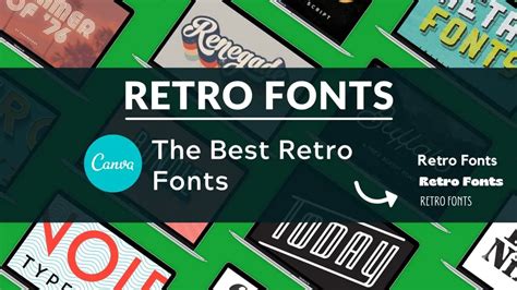 The Best Retro Fonts On Canva Blogging Guide