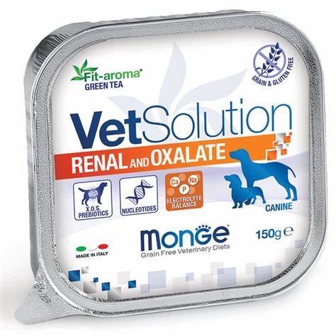 Купить Ветеринарная диета Monge VetSolution Dog Renal and Oxalate Ренал Картинка - Купить Ветеринарная диета Monge VetSolution Dog Renal and Oxalate Ренал