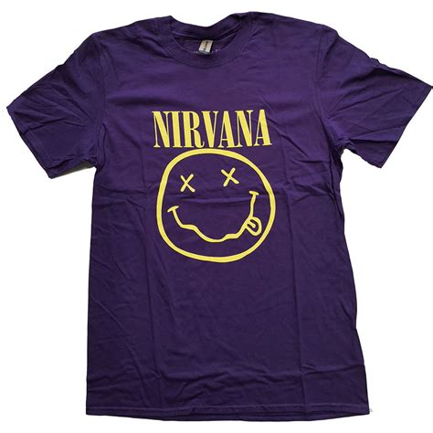 Nirvana Yellow Smiley ~ T Shirt Fuzz Bayonne
