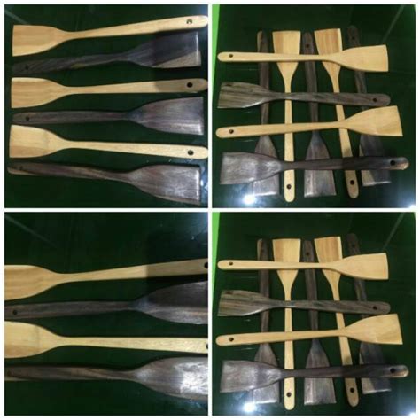 Sutil kayu jumbo sutil spatula solet sendok kayu | Shopee Indonesia
