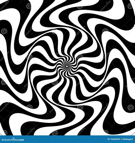 Black And White Swirl Background Stock Illustration Illustration Of