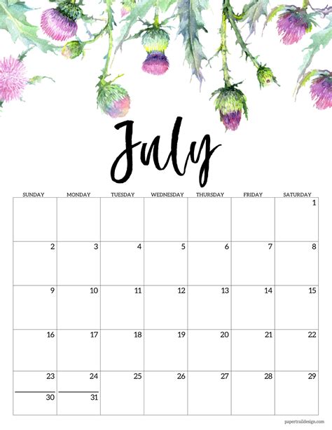 Sept 2024 Calendar Printable Floral Amalee Cthrine