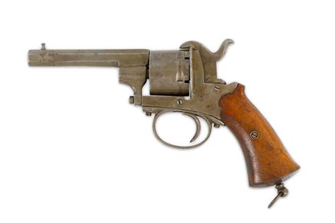 Sold Price A 19th Century Belgian Pinfire Revolver November 2 0119