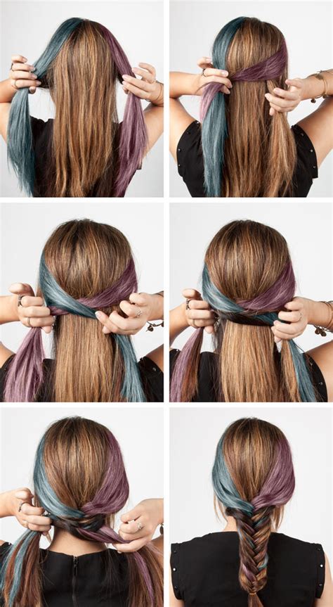 Repeat steps 4 and 5 as you work your way up the braid. 6 Easy DIY Braids | The Style Canvas | Scarves.com's ...