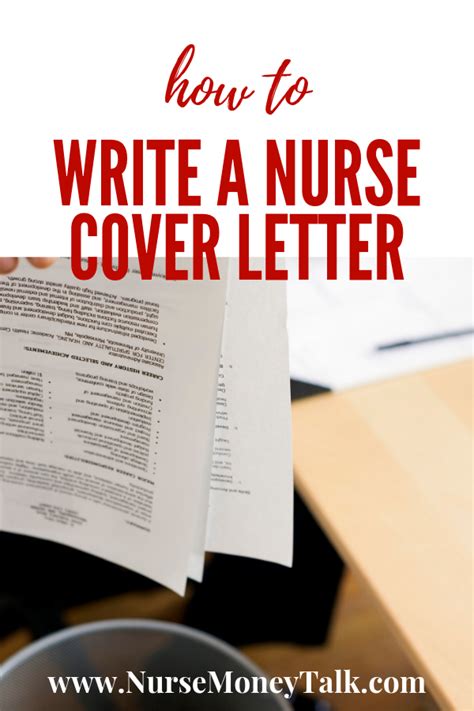 Example Of A Nurse Cover Letter Templateguide Nurse Money Talk