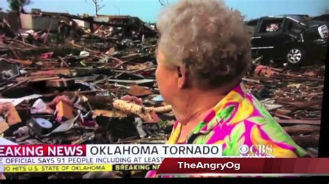 Oklahoma Tornado Survivor Finds Missing Dog During Live Interview Youtube