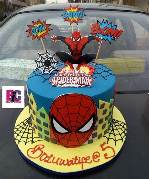 61+ Easy Spiderman Cake