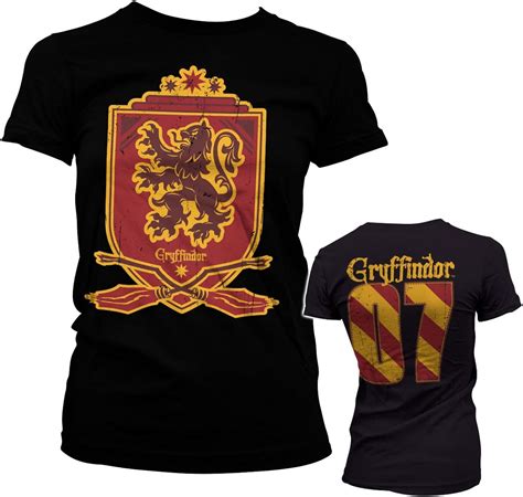 Harry Potter Officially Licensed Gryffindor 07 Women T Shirt Amazon