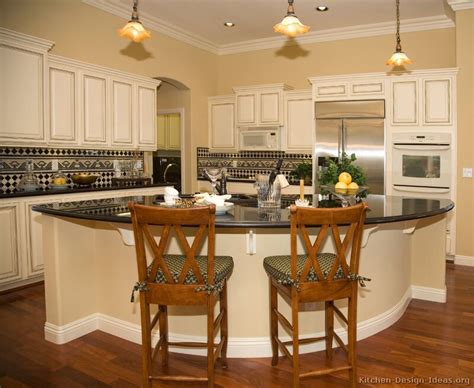Gallery for 20 kitchen island designs. Pictures of Kitchens - Traditional - Off-White Antique ...