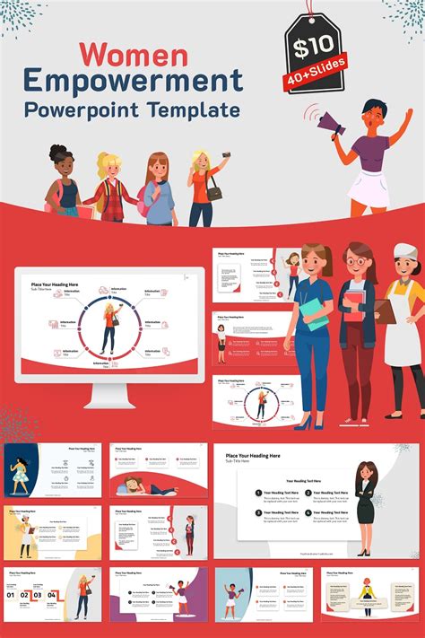 Women Empowerment Powerpoint Template 75690