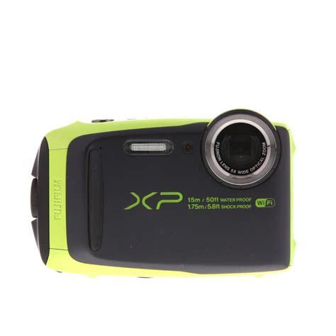 Fujifilm Finepix Xp90 Digital Camera Lime Green 164mp Waterproof 50