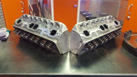 Aluminum Dart Pro1 434 Cubic Inch Small Block Chevy V8 Cylinder Heads