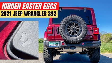 Jeep Easter Eggs On The Wrangler Youtube