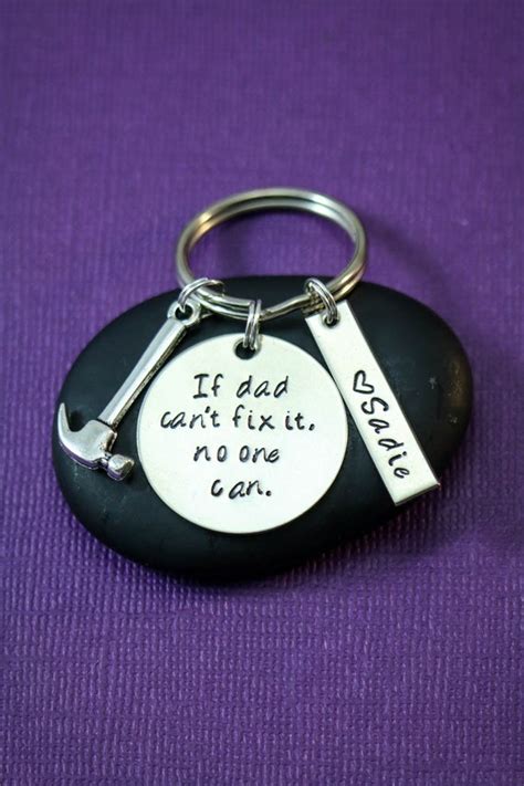 When autocomplete results are available use up and down arrows to review and enter to select. Daddy Keychain Dad Keychain Dads Birthday Gift by ...