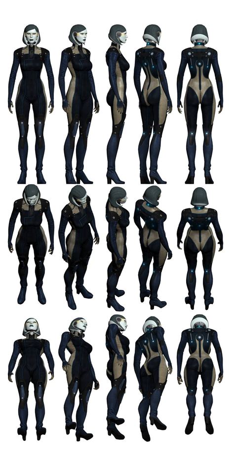 Mass Effect 3 Edi Reference By Troodon80 On Deviantart Concept Art