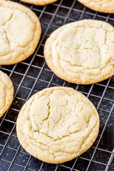 Soft And Chewy Sugar Cookies Homemade Hooplah