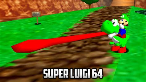 ⭐ Super Mario 64 Super Luigi 64 4k Youtube