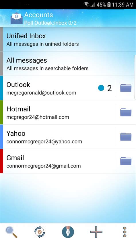 Inbox Hotmail Messages Gmail Sign Foto Kolekcija