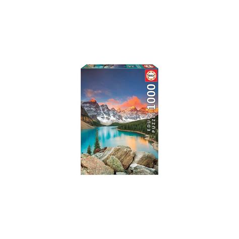 Educa Puzzle 1000 Lac Moraine Canada à Prix Carrefour