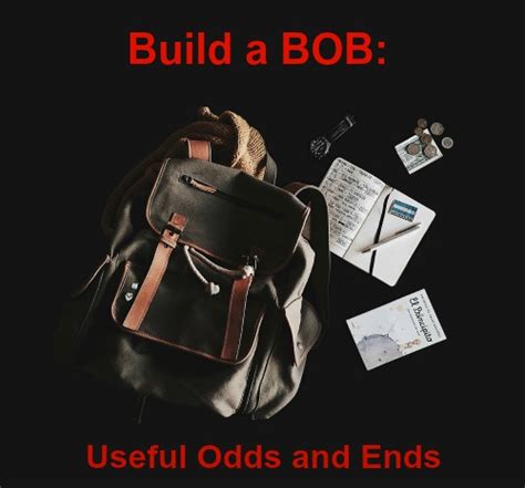 Build A Bob Useful Odds And Ends Survival Weekly
