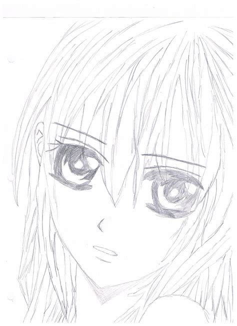 Anime Girl Sketch By The Emo Chick On Deviantart