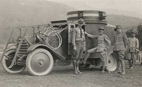 Lancia 1z Armoured Car De 1914 à Vendre Automobiles De Collection