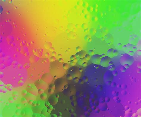 Drops Of Rainbow Colorful Background Free Stock Photo Public Domain