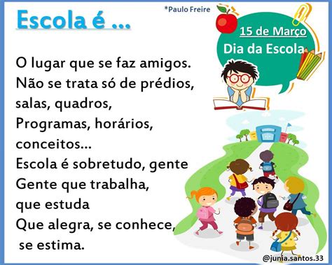Poema De Paulo Freire A Escola Educa