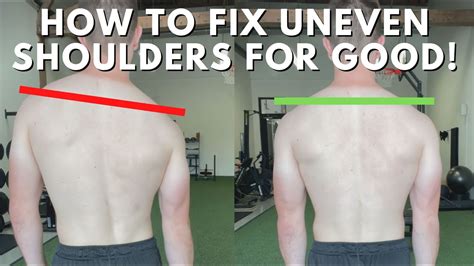 How To Fix Uneven Shoulders Lower Left Vs Lower Right Side