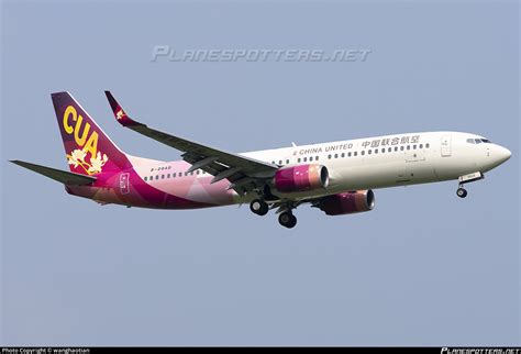 B 20ad China United Airlines Boeing 737 89pwl Photo By Wanghaotian