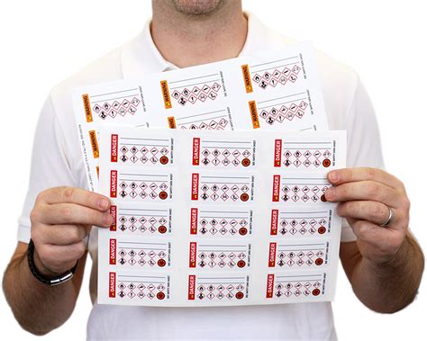 No it help, barcoding knowledge or designer training necessary. GHS Labels - Secondary GHS Labels