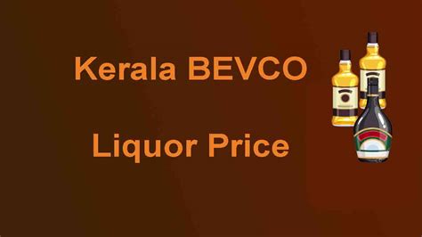 Congress targets kerala cm on fishing contract. Bevco Liquor Price : Kerala Beverages New Price List of ...