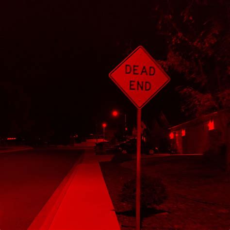 Red Aesthetic Redaesthetic Tumblr Redtumblr Dead End Deadend