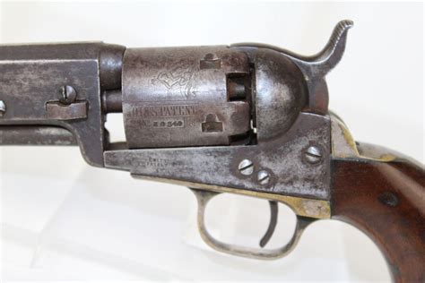 Antique Antebellum Civil War Colt 1849 Pocket Revolver Sidearm Pistol