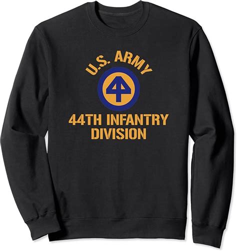Us Army 44th Infantry Division Sweatshirt Uk Clothing