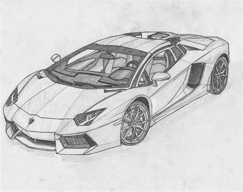 3d Object Pencil Drawing Book Pdf Lovely Image For Lamborghini