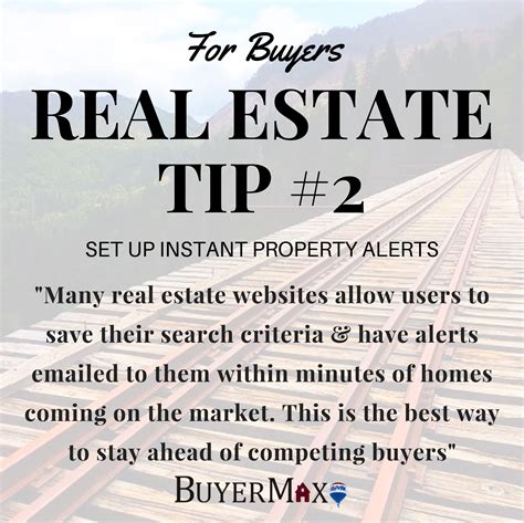 Real Estate Tip for Buyers #BuyerMax www.BuyerMax.com Bellingham RE/MAX