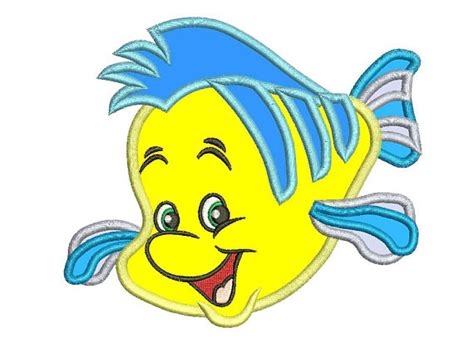 Images Of Flounder From The Little Mermaid Free Download On Clipartmag
